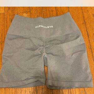 Alphalete Gray Athletic Shorts